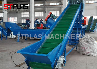 PET Bottle Scrap Crushing Washing Recycling Line , Plastic Waste Washing Plant