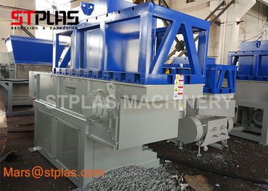 HDPE Pipe Plastic Drum Plastic Lump Single plastic Shaft Shredder machine