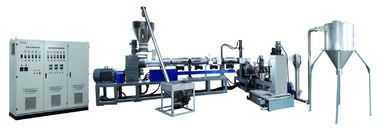 Double Stage Plastic Film Recycling Machine / Automatic Plastic Recycling Unit