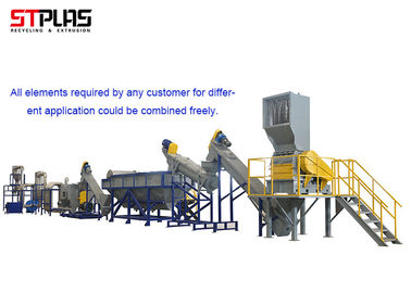 Color Customized Plastic Film Washing Machine Small Plastic Recycling Machine