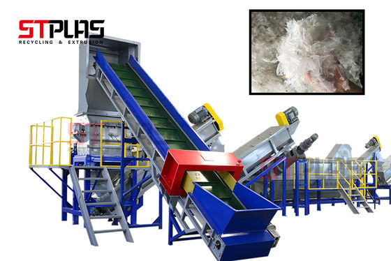 99% শুষ্কতা প্লাস্টিক ফিল্ম রিসাইক্লিং ওয়াশিং মেশিন পাইপ ড্রায়ার 100KW 80mm